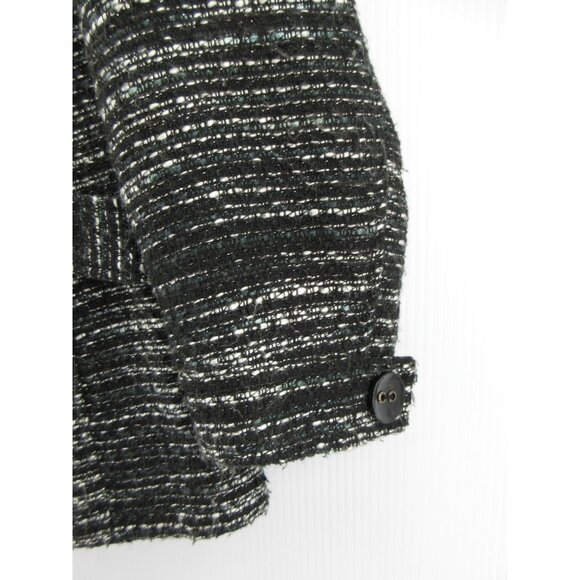 Travel Smith Jacket 10 Tweed Blazer Button Down Textured Boucle Lined - Picture 3 of 10